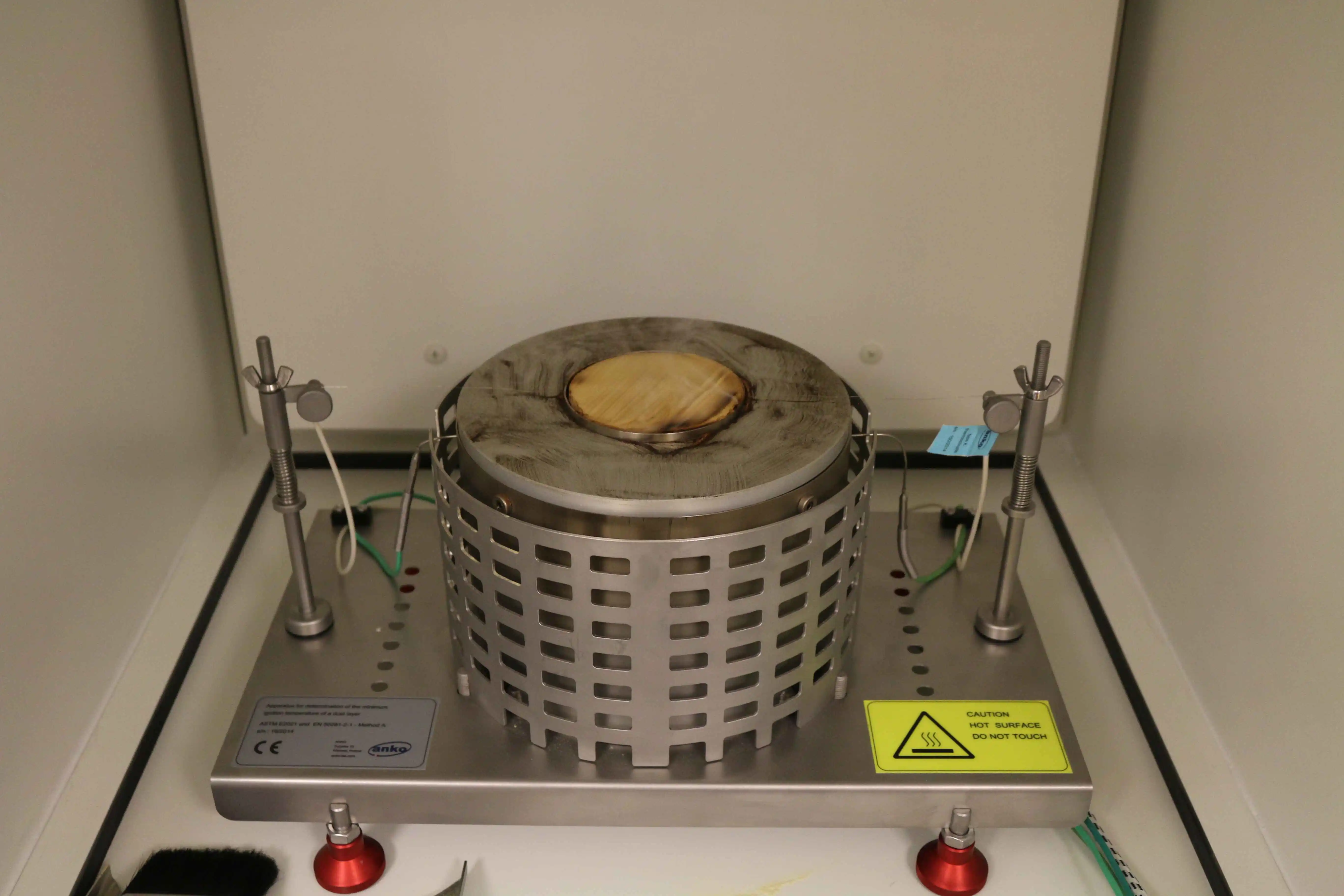 Layer Ignition Temperature (LIT) Testing