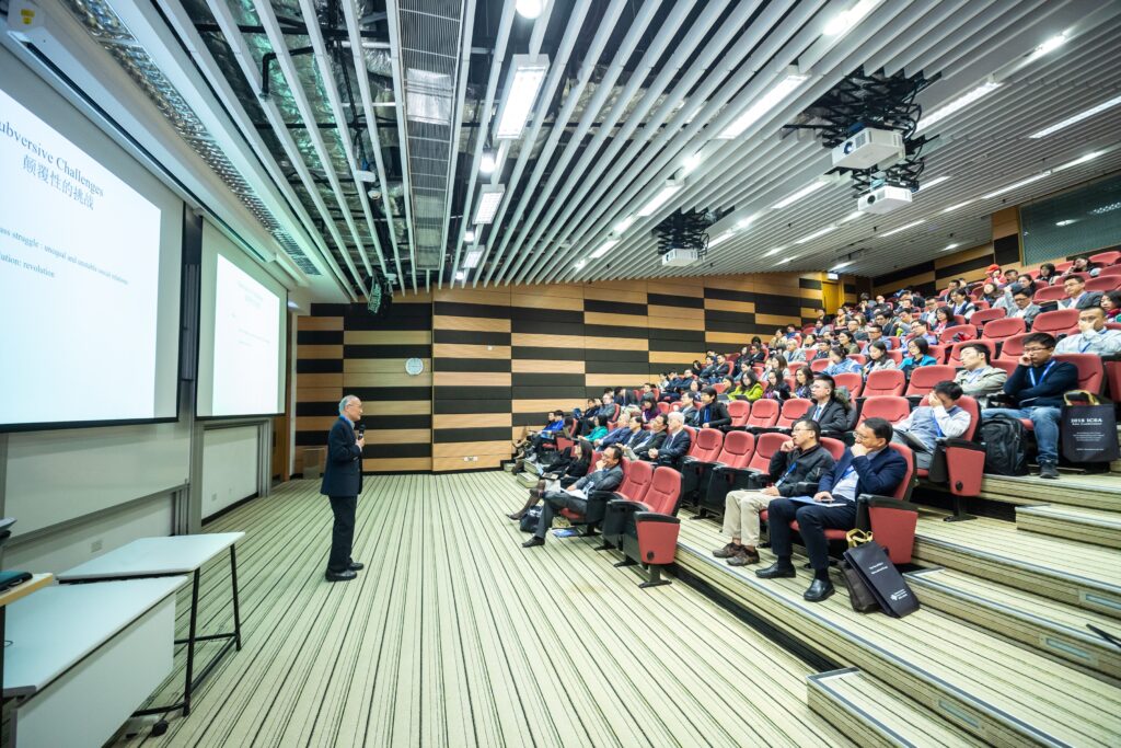 Man in lecture theatre Process Safety Training
