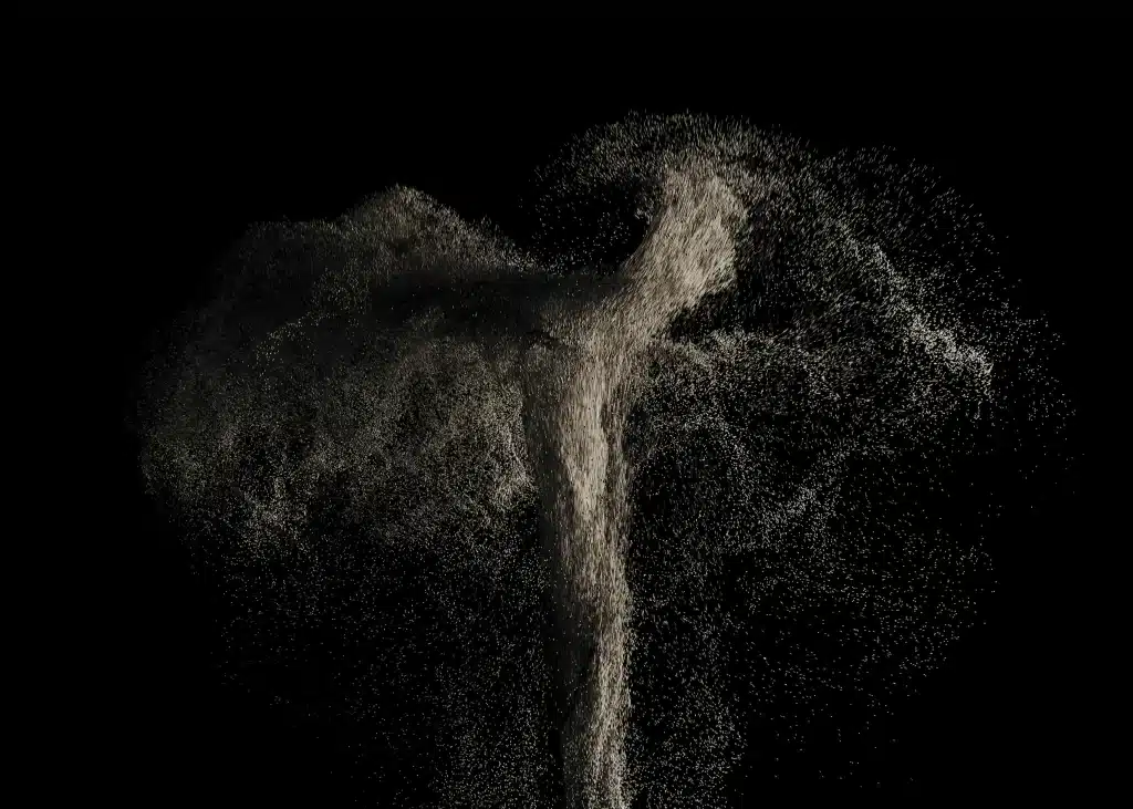 dust in air