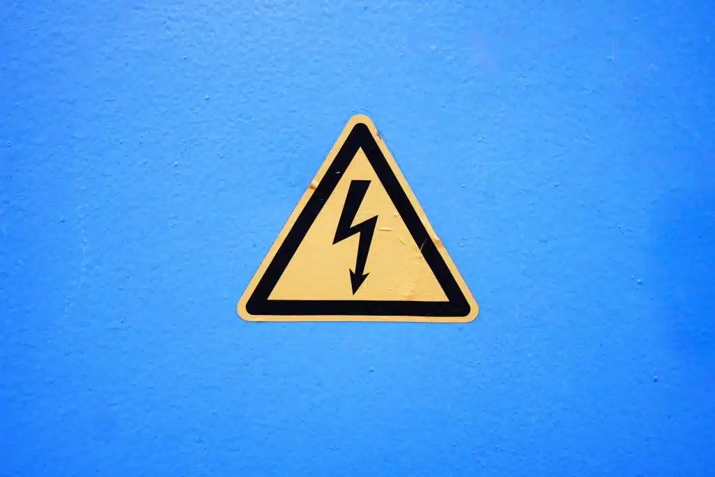 electricity sign