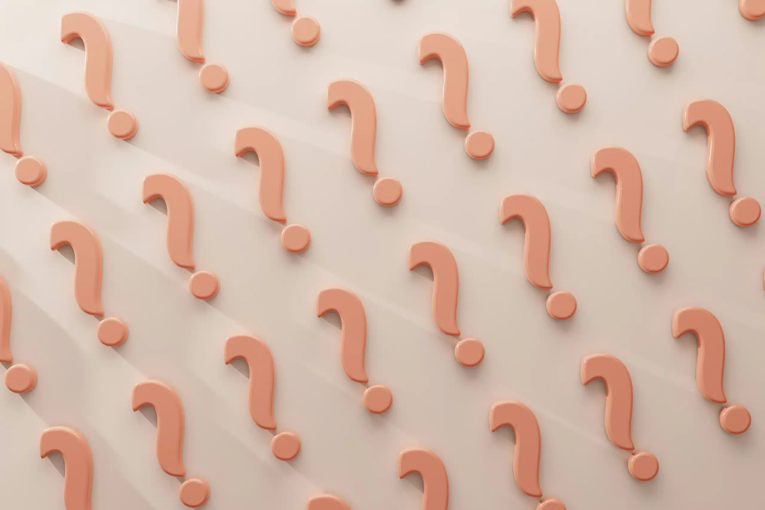 question marks