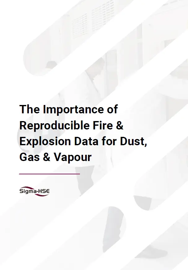 front cover of a dust testing whitepaper